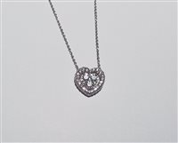 Collana Soprana Gioielleria Donna in Oro Diamante 0.64 Ct VP28446DWS - VP28446DWS